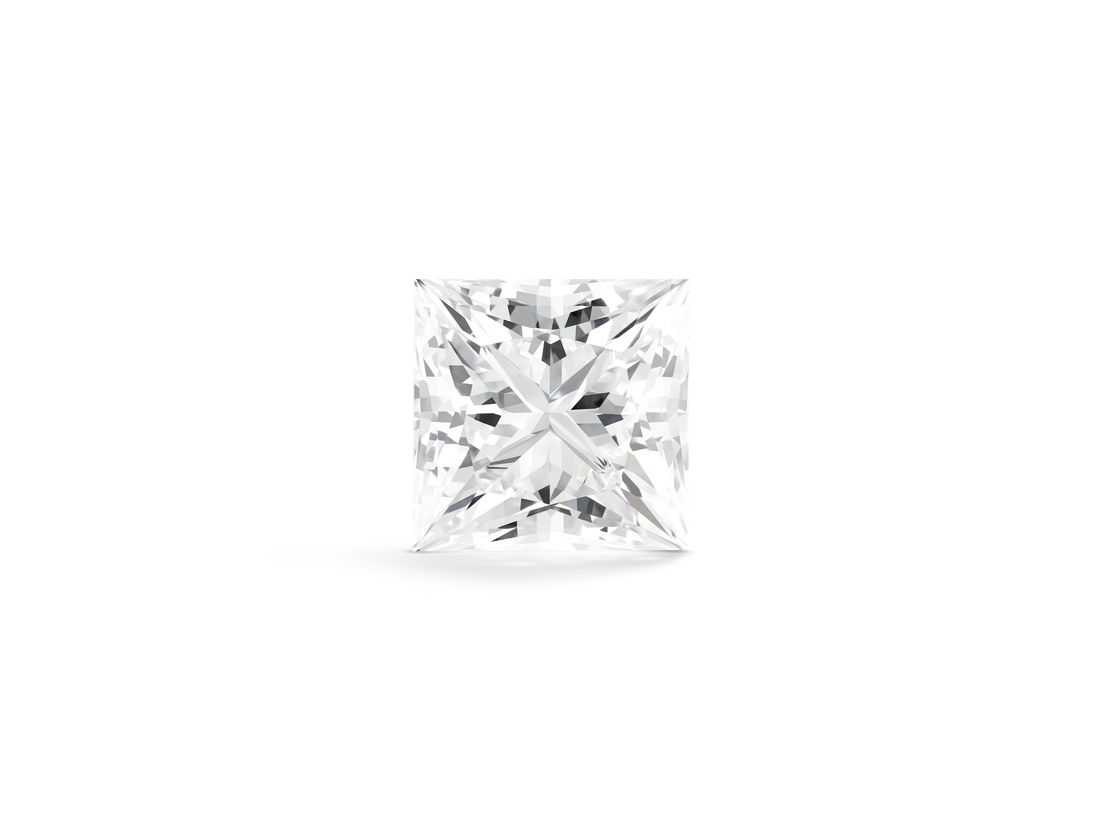 Finest Lab-Grown Loose 2ct. Princess Cut Diamond | White